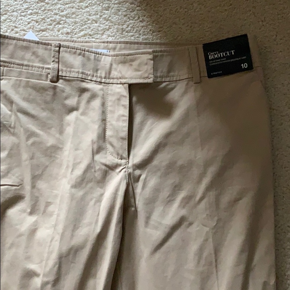 NWT NY&Co curvy bootcut khaki pants